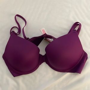 NWT Purple VSPINK Push Up Bra 34B